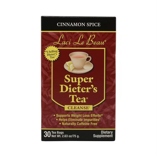 Laci Le Beau Maximum Strength Super Dieters Tea Cinnamon Spice - 12 Tea Bags