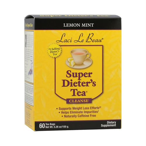 Laci Le Beau Super Dieters Tea Lemon Mint - 60 Tea Bags