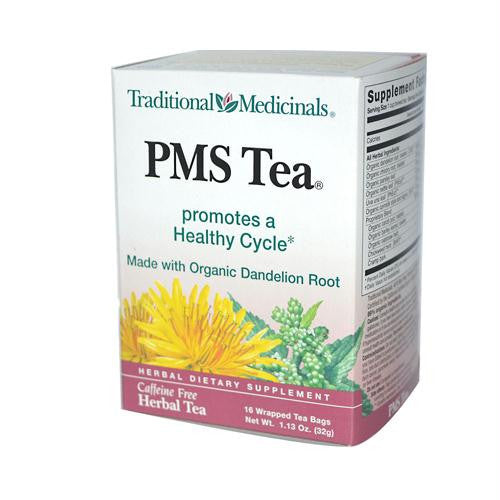 Traditional Medicinals PMS Herbal Tea - 16 Tea Bags - Case of 6