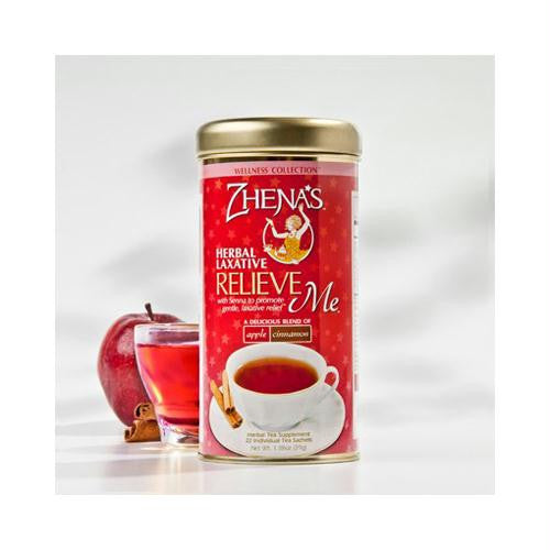 Zhenas Gypsy Tea Relieve Me Apple Cinnamon - Case of 6 - 22 Bags