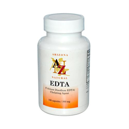 Arizona Natural Resource Calcium Disodium EDTA - 500 mg - 100 Capsules