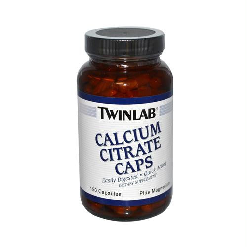 Twinlab Calcium Citrate Caps - 150 Capsules