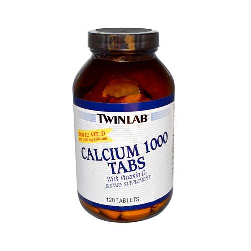 Twinlab Calcium 1000 Tabs - 120 Tablets