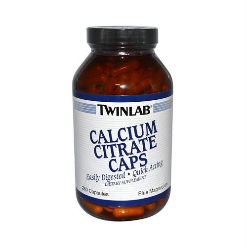 Twinlab Calcium Citrate Caps - 250 Capsules