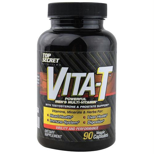 Top Secret Nutrition Vita T - Mens Multi Vitamin - 90 Vegetarian Capsules