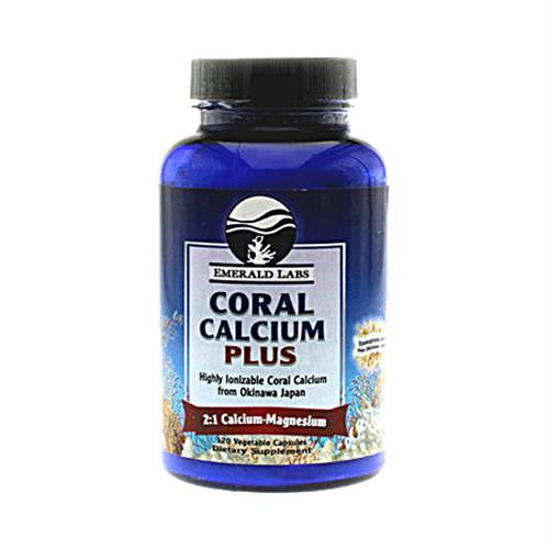 Emerald Labs Coral Calcium Plus - 120 Vegetarian Capsules