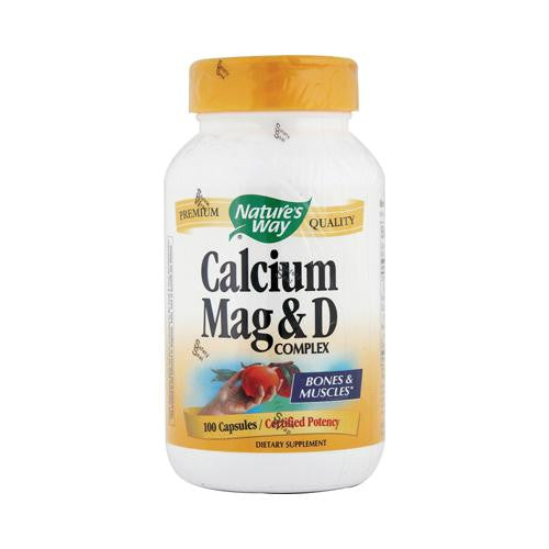 Natures Way Calcium Mag and D Complex - 100 Capsules