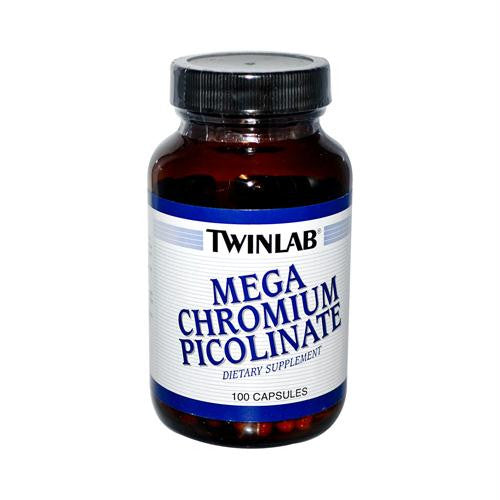 Twinlab Mega Chromium Picolinate - 500 mcg - 100 Capsules