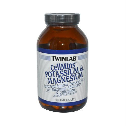 Twinlab CellMins Potassium and Magnesium - 180 Capsules