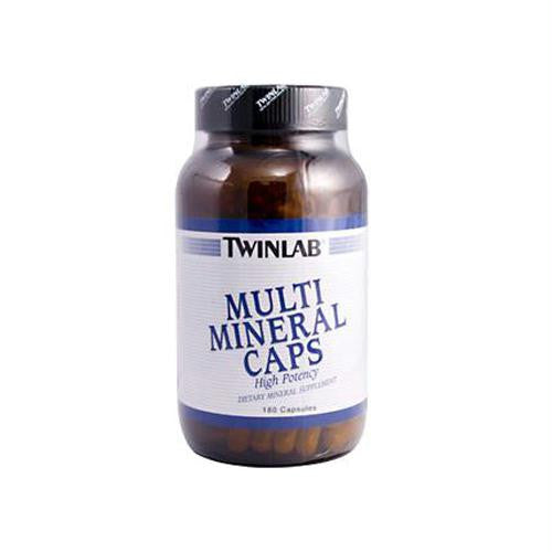 Twinlab Multi Mineral Caps - 180 Capsules