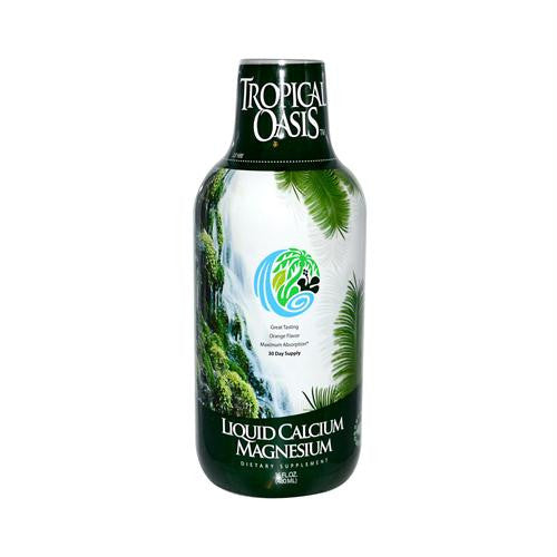 Tropical Oasis Liquid Calcium and Magnesium Orange - 16 fl oz