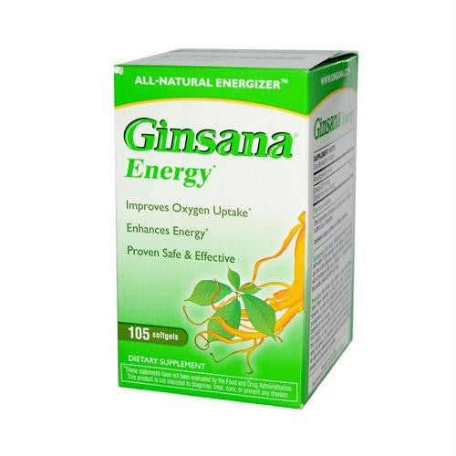 Pharmatron Alan James Ginsana Energy - 105 Softgels