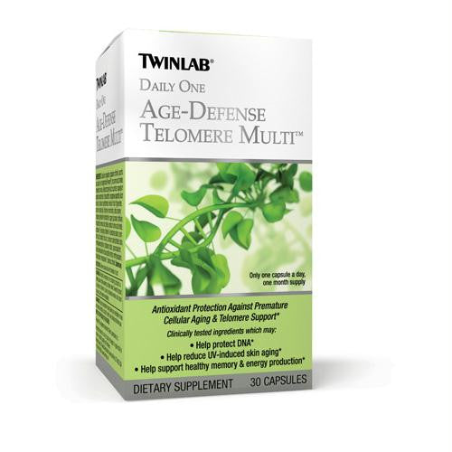 Twinlab Age Defense Telomere Multi - 30 Capsules