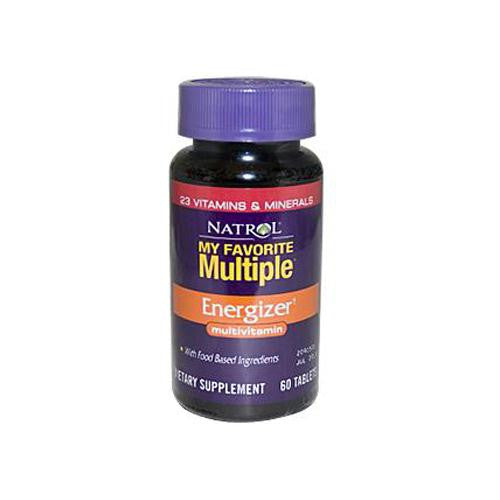 Natrol My Favorite Multiple Energizer - 60 Tablets