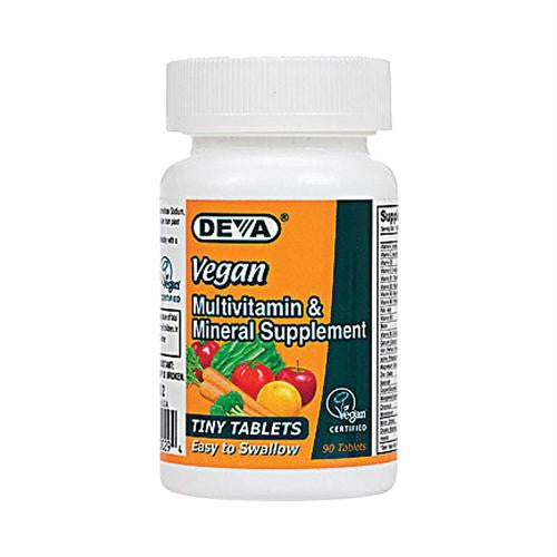 Deva Vegan Multivitamin and Mineral Supplement - 90 Tiny Tablets