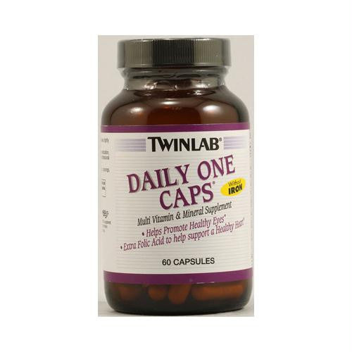 Twinlab Daily One Caps without Iron - 60 Capsules