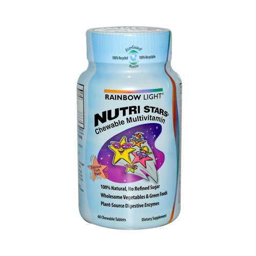 Rainbow Light NutriStars Delicious Fruit Blast - 60 Chewable Tablets