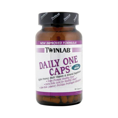 Twinlab Daily One Caps with Iron - 90 Capsules