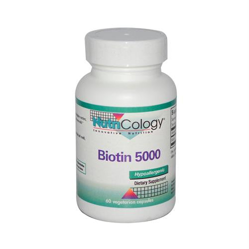 NutriCology Biotin 5000 - 60 Capsules