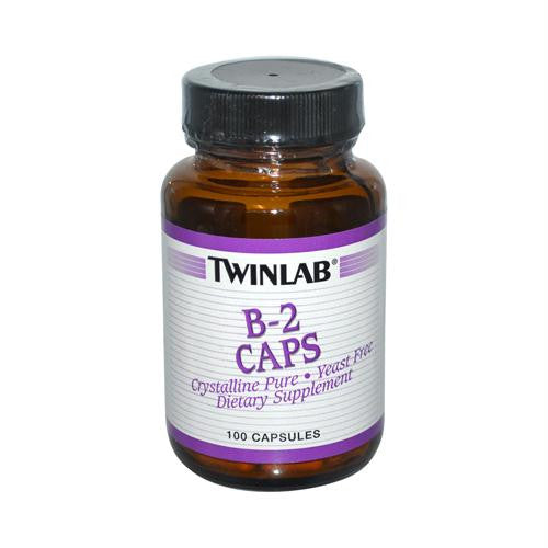 Twinlab B-2 Caps - 100 mg - 100 Capsules