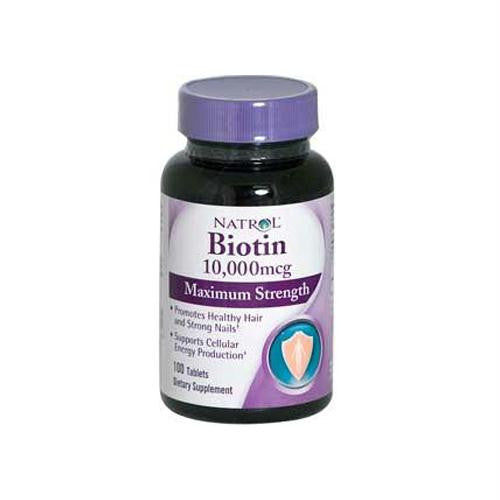 Natrol Biotin - 10000 mcg - 100 Tablets