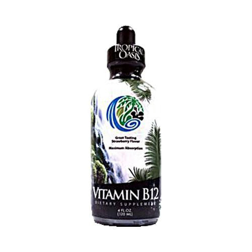 Tropical Oasis Vitamin B12 Dropper Strawberry - 4 fl oz