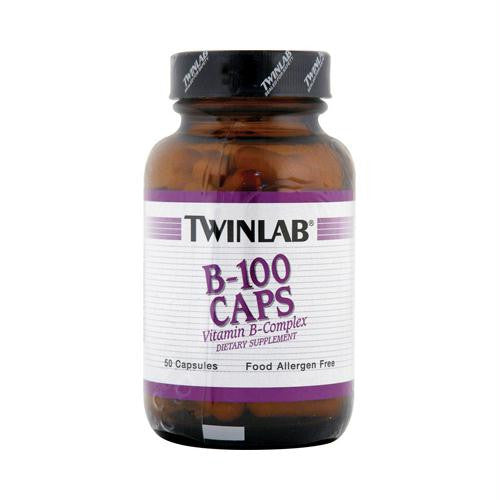 Twinlab B-100 Caps - 50 Capsules