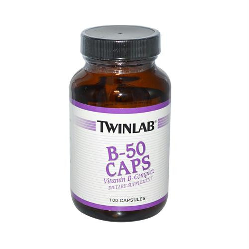 Twinlab B-50 Caps - 100 Capsules — Birds Eye Blue.com