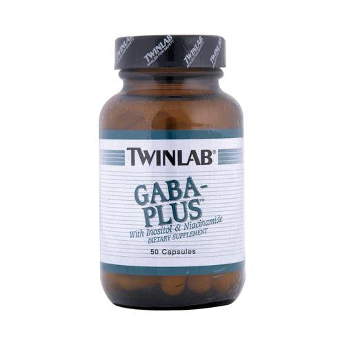 Twinlab GABA Plus - 50 Capsules