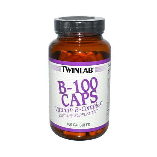 Twinlab B-100 Caps - 100 Capsules