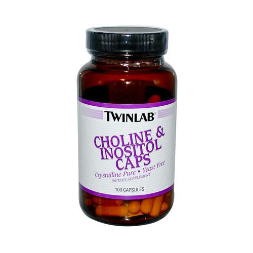 Twinlab Choline and Inositol Caps - 100 Capsules