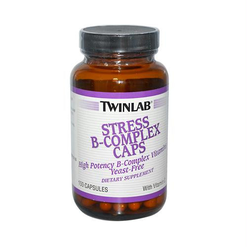 Twinlab Stress B-Complex Caps - 100 Capsules