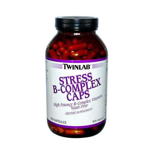 Twinlab Stress B-Complex Caps - 250 Capsules