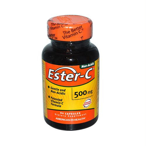 American Health Ester-C - 500 mg - 60 Capsules