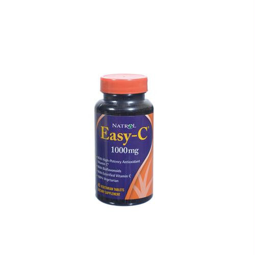 Natrol Easy C with Bioflavinoids - 1000 Mg - 45 Vtablets