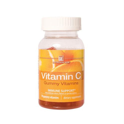 Nutrition Now Vitamin C Adult Gummy Vitamins Orange - 70 Gummies