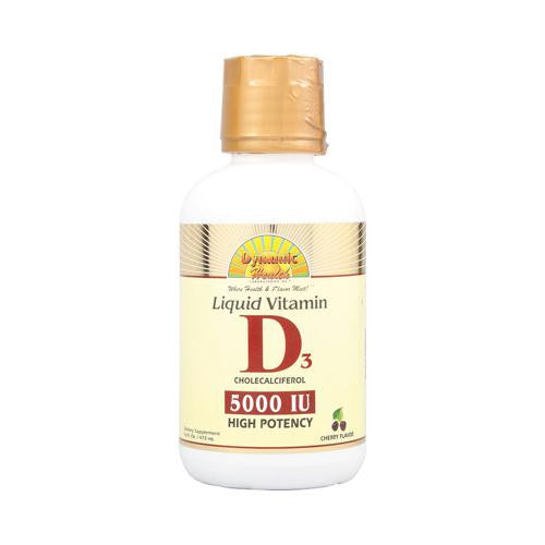 Dynamic Health Liquid Vitamin D3 Cherry - 16 fl oz