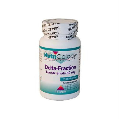 NutriCology Delta-Fraction Tocotrienols - 50 mg - 75 Softgels