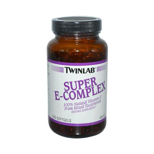 Twinlab Super E-Complex - 400 IU - 250 Softgels