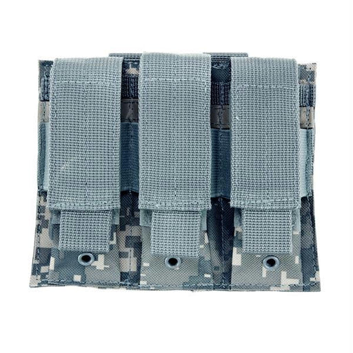 Vism By Ncstar Triple Pistol Mag Pouch-Digital Camo