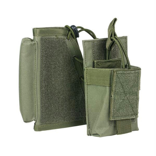 Vism By Ncstar Stock Riser With Mag Pouch-Green