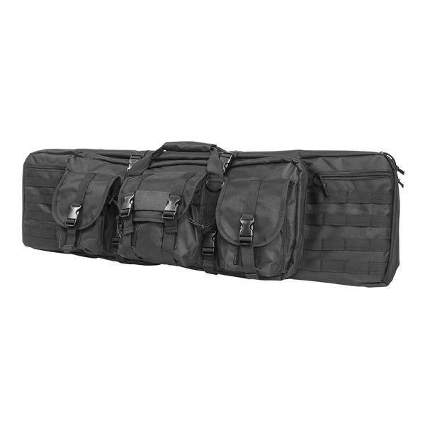 Vism By Ncstar Double Carbine Case-Black-42 In