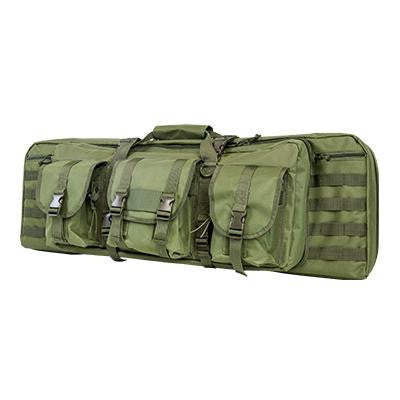 Vism By Ncstar Double Carbine Case-Green-42 In