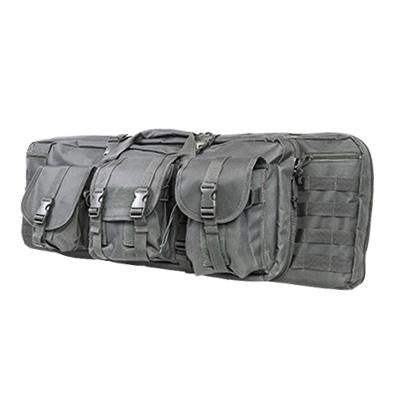 Vism By Ncstar Double Carbine Case-Urban Gray-42 In