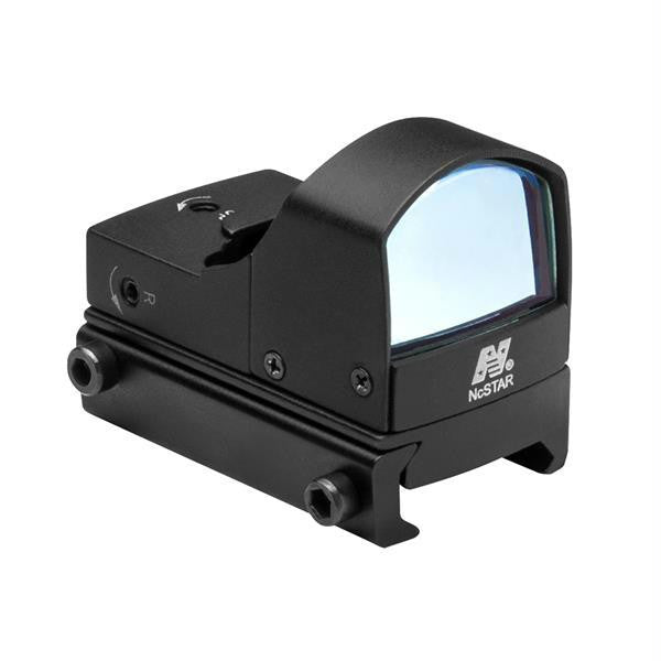 NcStar Compact Tactical Blue Dot Reflex Sight-Weaver Base-Black