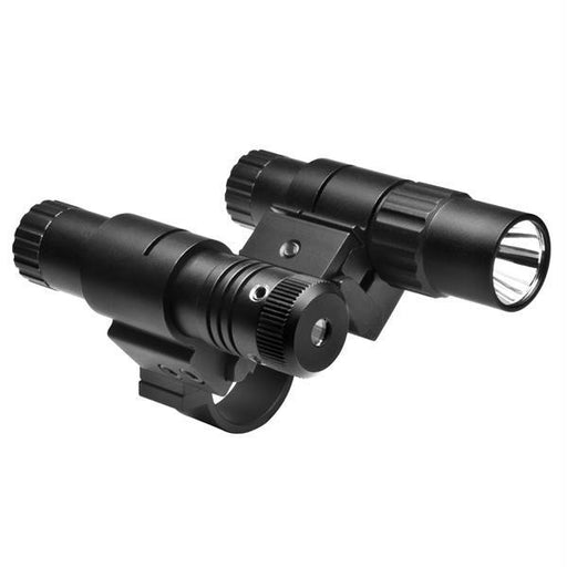 NcStar Mark Iii Tactical Scope Adapter-Flashlight-Green Laser Set