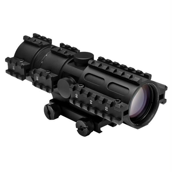 NcStar Tri-rail Series 3-9x42 Compact Scope-3 Rail Sighting System-P4 Sniper-Weaver Mount