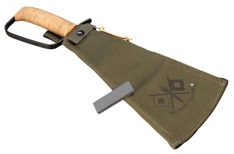 Woodmans Pal Military Machete - Canvas Sheath - Stone and Free Gift