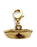 Nurse\'s Hat Charm Dangle in Gold