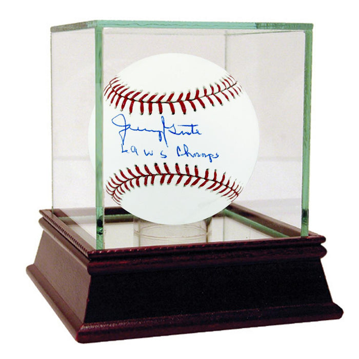 Jerry Grote Signed MLB Baseball w 69 WS Champs insc